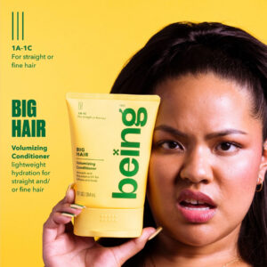 being BIG HAIR Volumizing Conditioner,for Straight & Fine Hair,Avocado & Macadamia Oil